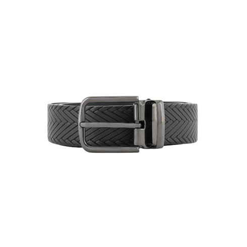 Emporio Armani Cintura Cintura Uomo pelle intrecciata UNI - Francavilla Moda